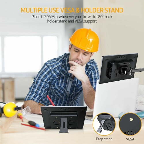 10.1" Inch Raspberry Pi TouchScreen RPi 2 3 4 B Case Housing Portable Monitor US