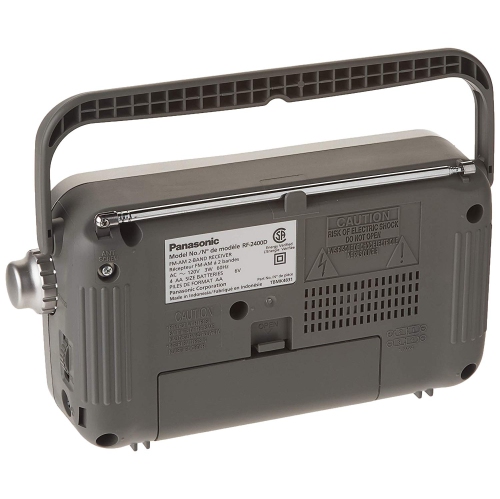 ( OPEN BOX ) Panasonic RF-2400D Portable FM-AM 2-Band Receiver