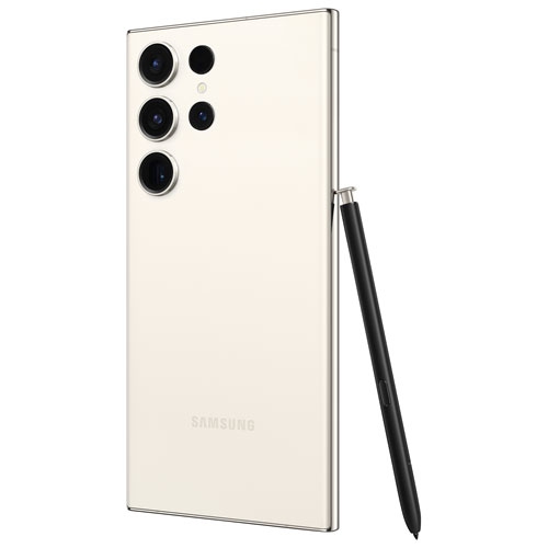 Remis à neuf - Galaxy S23 Ultra de 512 Go de Samsung - Crème - Déverrouillé