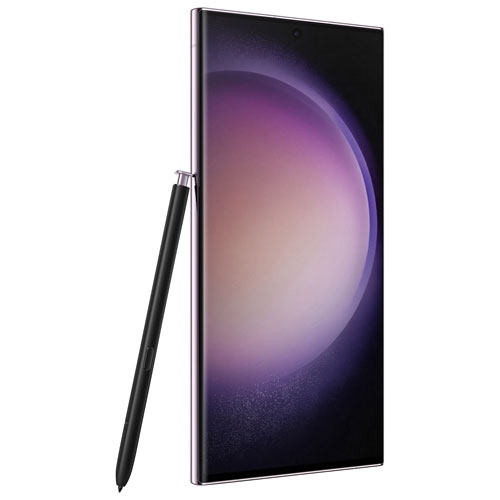 Remis à neuf - Galaxy S23 Ultra de 256 Go de Samsung - Lavande - Déverrouillé
