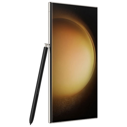 Boîte ouverte - Galaxy S23 Ultra de 256 Go de Samsung - Crème - Déverrouillé