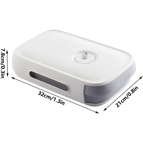 Egg Storage Box, Plastic Egg Box, Kitchen Egg Storage Box, Egg Box With Drawer, Suitable For Refrigerators, Freezers, Tableware