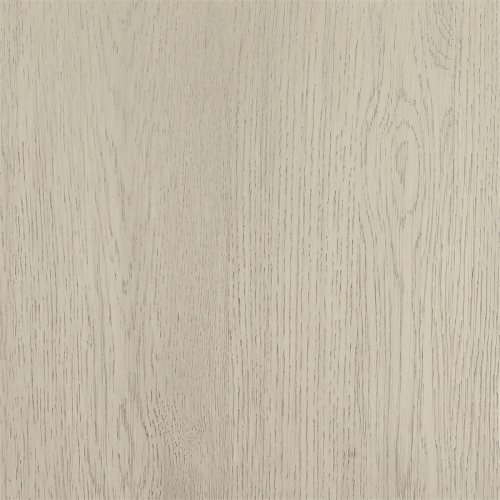 Armen Living Abbey 47"W Concrete & Wood Coffee Table in Gray Oak