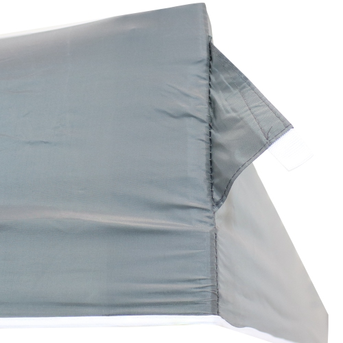 Sunnydaze 12 x 12 ft Oxford Fabric Pop-Up Canopy Shade with Vent - Gray