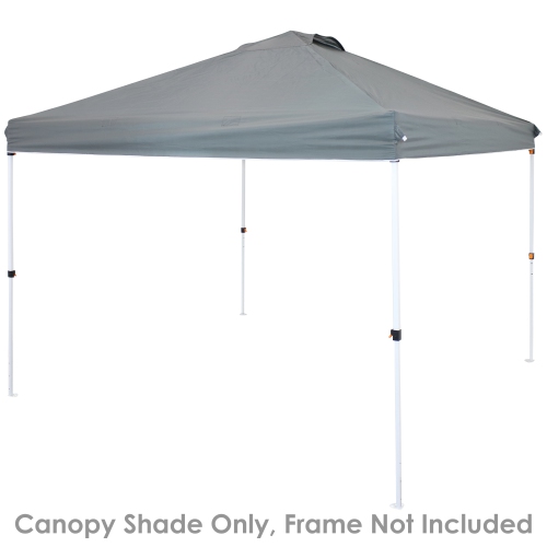 Sunnydaze 12 x 12 ft Oxford Fabric Pop-Up Canopy Shade with Vent - Gray