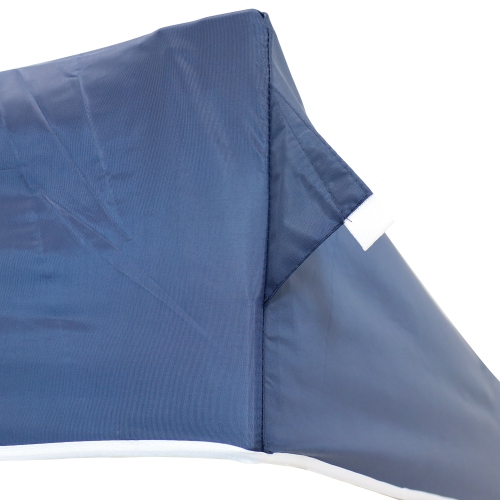 Sunnydaze 10 x 10 ft Oxford Fabric Pop-Up Canopy Shade with Vent - Blue