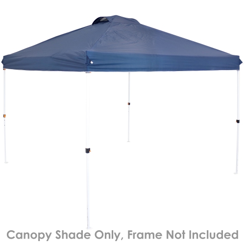 Sunnydaze 10 x 10 ft Oxford Fabric Pop-Up Canopy Shade with Vent - Blue
