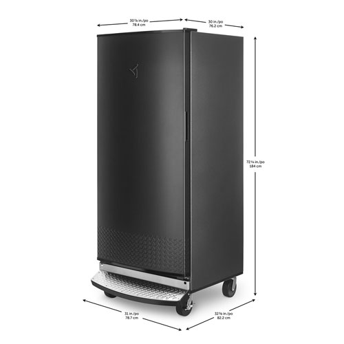 Gladiator 31" 17.8 Cu. Ft. All-Fridge Refrigerator (GARF30FDGB) - Black