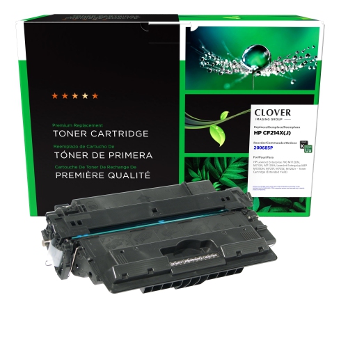 Clover Imaging Group Remanufactured Black Toner Cartridge for HP CF214X --Refurbished Excellent