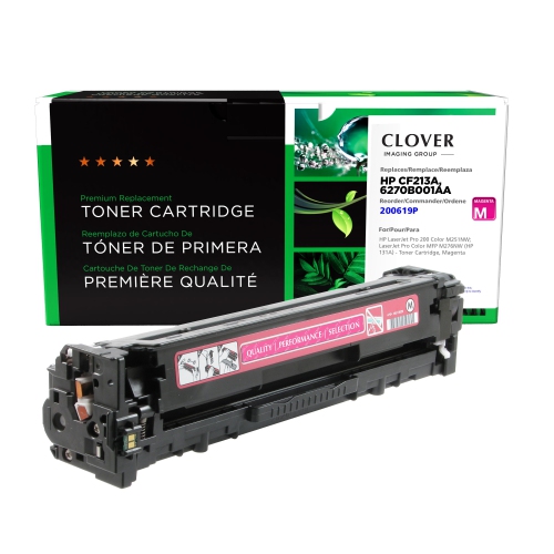 Clover Imaging Group Remanufactured Magenta Toner Cartridge for HP 131A --Refurbished Excellent