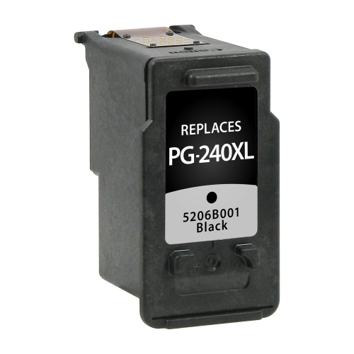 Clover Imaging Group Remanufactured Black Ink Cartridge for Canon PG-240XL --Refurbished Excellent
