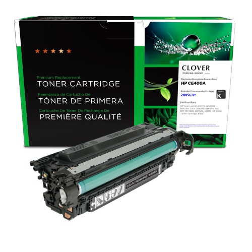 (Refurbished Excellent) - Clover Imaging Group Black Toner Cartridge for HP 507A -