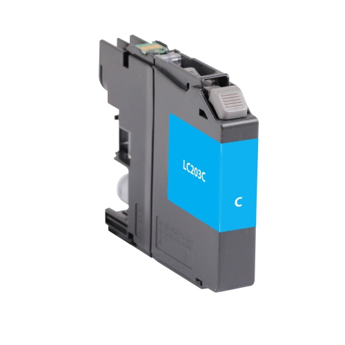 Clover Imaging Group Remanufactured Cyan Ink Cartridge for Brother LC203XL --Refurbished Excellent