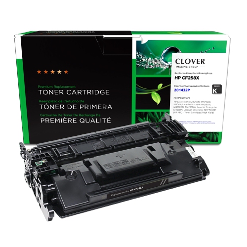 Clover Imaging Group Remanufactured Black Toner Cartridge for HP 58X --Refurbished Excellent