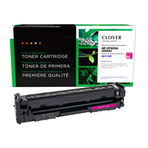 Clover Imaging Group Remanufactured Magenta Toner Cartridge for HP 202A -