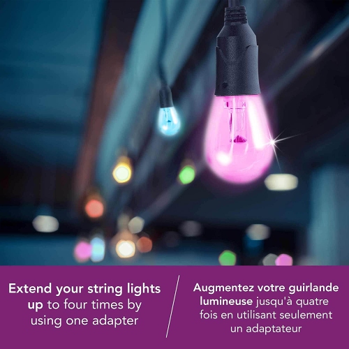 Smart Outdoor 12 Light Bulbs LED String