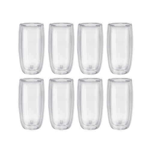 ZWILLING  Sorrento 8 Piece Beverage Glass Set - Value Pack, Transparent