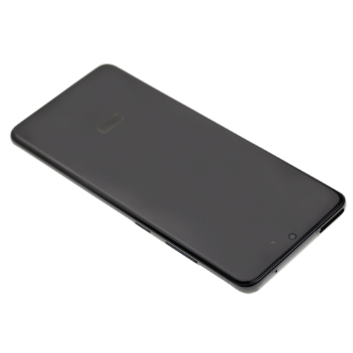 ESOURCE PARTS  Replacement Oled Assembly With Frame Compatible for Samsung Galaxy S20 Ultra 5G (Service Pack) (Cosmic Black)