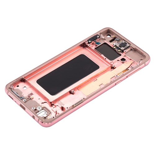 Replacement OLED Assembly With Frame Compatible For Samsung Galaxy S10E (Flamingo Pink) by ESOURCE PARTS - Refurbished condition - Image 3