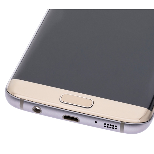 Refurbished - Replacement OLED Assembly With Frame Compatible For Samsung Galaxy S7 Edge (All US Models / G935A) (Gold Platinum)