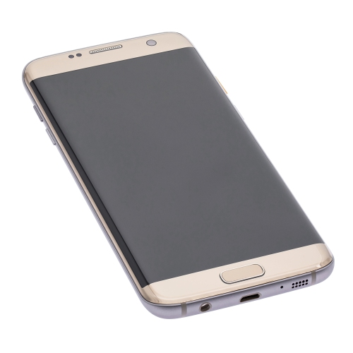 Refurbished - Replacement OLED Assembly With Frame Compatible For Samsung Galaxy S7 Edge (All US Models / G935A) (Gold Platinum)