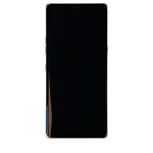 Refurbished - Replacement OLED Assembly With Frame Compatible For LG Velvet 5G (Non-Verizon 5G UW Frame) (Silver)