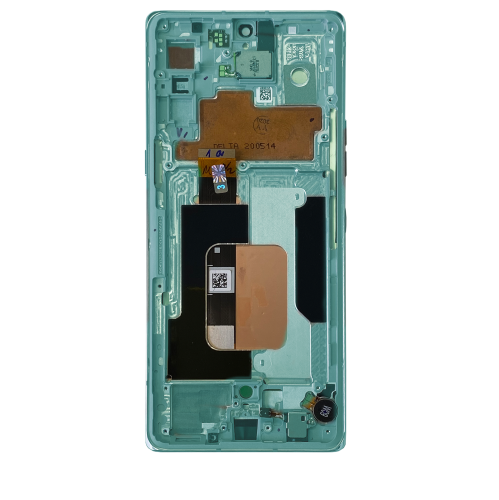 Refurbished - Replacement OLED Assembly With Frame Compatible For LG Velvet 5G (Non-Verizon 5G UW Frame) (Green)
