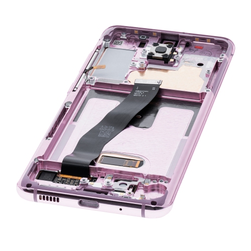 Replacement OLED Assembly With Frame Compatible For Samsung Galaxy S20 5G (Verizon 5G UW Frame Only) (Cloud Pink) by ESOURCE PARTS - Refurbished condition - Image 5
