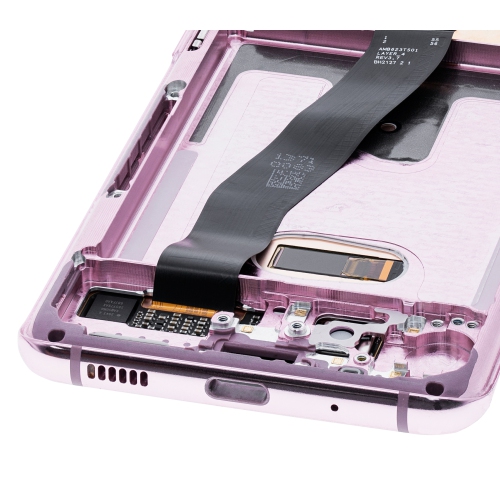 Replacement OLED Assembly With Frame Compatible For Samsung Galaxy S20 5G (Verizon 5G UW Frame Only) (Cloud Pink) by ESOURCE PARTS - Refurbished condition - Image 6