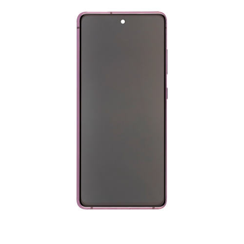 Replacement OLED Assembly With Frame Compatible For Samsung Galaxy S20 FE 4G / 5G (Cloud Lavender)