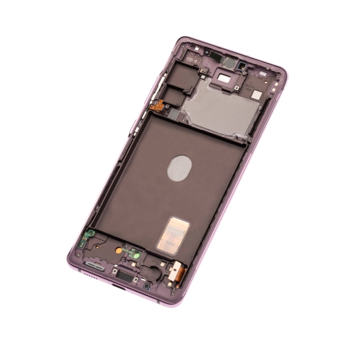 Replacement OLED Assembly With Frame Compatible For Samsung Galaxy S20 FE 4G / 5G (Cloud Lavender)