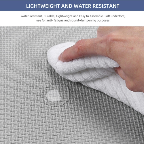 18pcs Puzzle Baby Playmat, EVA Foam Play Mat Crawl Floor Mat, Assembled Size 71.46" x 31.42"