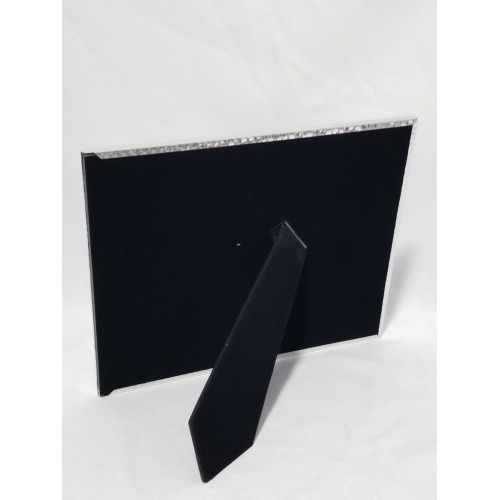 Hammer Finish Silver Aluminium Photo Frame 8x10"