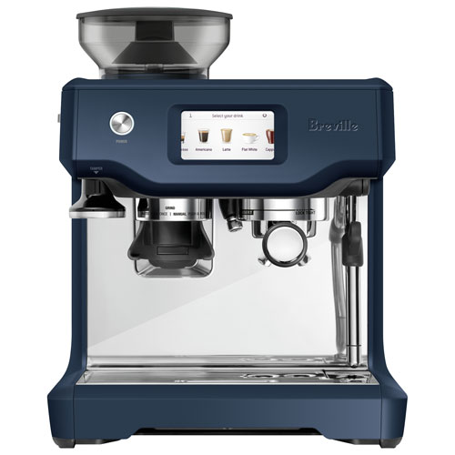 Remis à neuf - Machine à expresso automatique Barista Touch de Breville - Damas bleu - Reconditionné par Breville