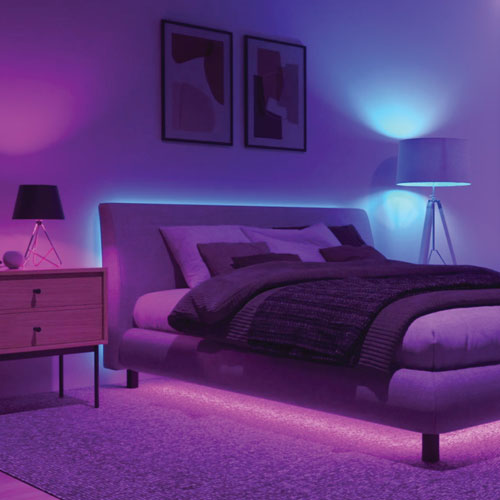 Nanoleaf Essentials Matter A19 60W Smart LED Light Bulb - White & Colour