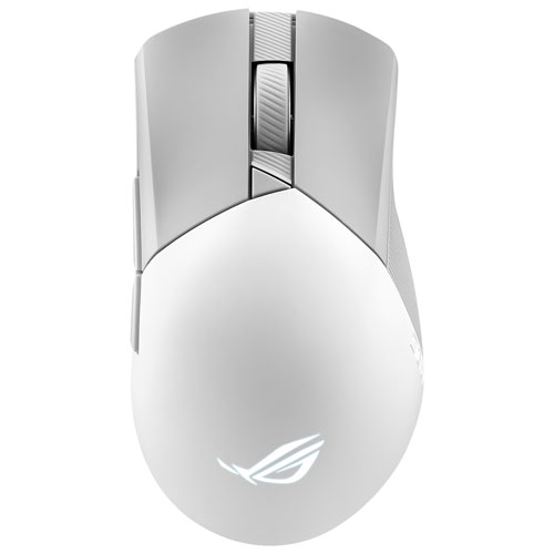 Souris de jeu optique sans fil de 36 000 ppp ROG Gladius III Wl Aimpoint d'ASUS - Blanc