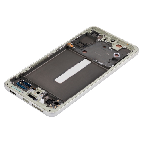 Replacement OLED Assembly With Frame Compatible For Samsung Galaxy S21 FE 5G (G990U) (North America Version) (Olive) by ESOURCE PARTS - Refurbished condition - Image 3