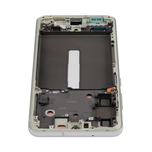 Replacement OLED Assembly With Frame Compatible For Samsung Galaxy S21 FE 5G (G990U) (North America Version) (Olive) by ESOURCE PARTS - Refurbished condition - Image 5