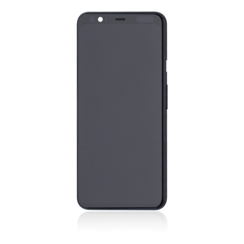 Replacement OLED Assembly With Frame Compatible For Google Pixel 4 XL (White Power Button) by ESOURCE PARTS - Refurbished condition - Image 2