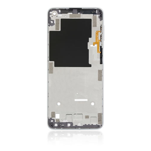 ESOURCE PARTS  Replacement Mid-Frame Compatible for Motorola Moto G Power (Xt2117 / 2021) (Polar Silver)