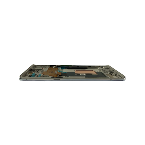 Replacement OLED Assembly With Frame Compatible For LG Velvet 5G (Verizon 5G UW Frame Only) (Silver) by ESOURCE PARTS - Refurbished condition - Image 2