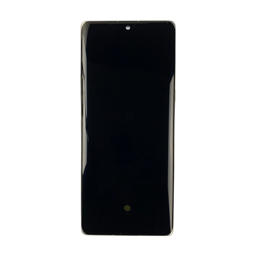 Replacement OLED Assembly With Frame Compatible For LG Velvet 5G (Verizon 5G UW Frame Only) (Silver) by ESOURCE PARTS - Refurbished condition - Image 5