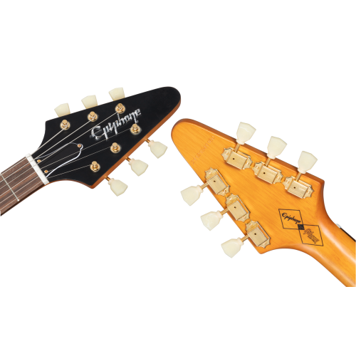 Epiphone Korina Flying V w/White Pickguard & Case