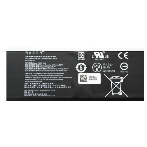 New Genuine RC30-0248 Razer Battery 15.4V 80WH RC30-0248 RZ09-02385