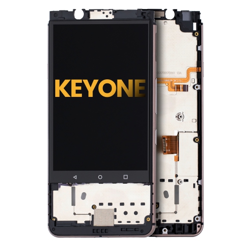 Refurbished - Replacement LCD Assembly With Frame Compatible For Blackberry KEYone (Bronze)