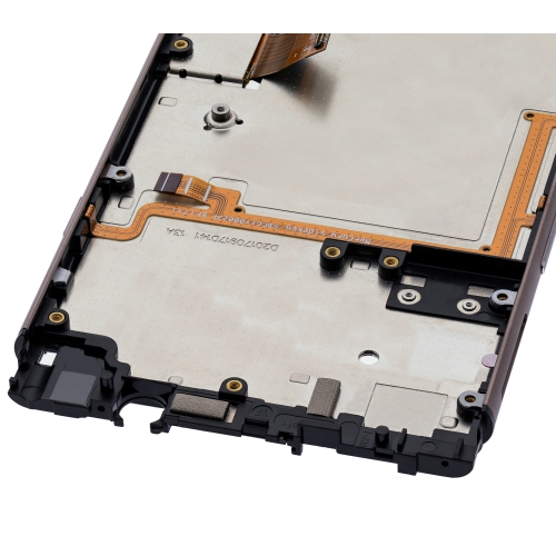 Refurbished - Replacement LCD Assembly With Frame Compatible For Blackberry KEYone (Bronze)