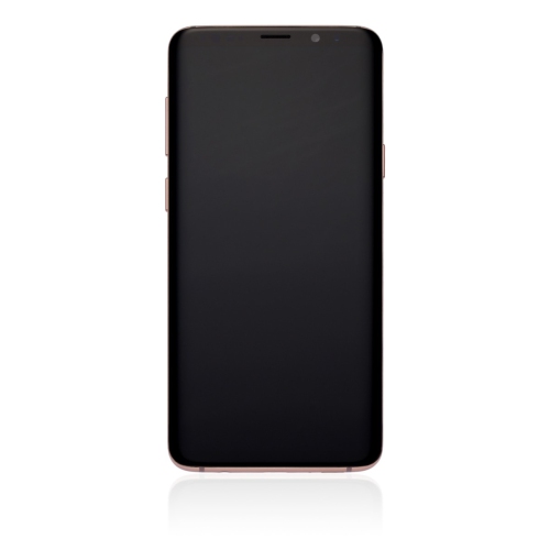 Replacement OLED Assembly With Frame Compatible For Samsung Galaxy S9 Plus (Sunrise Gold) by ESOURCE PARTS - Refurbished condition - Image 2