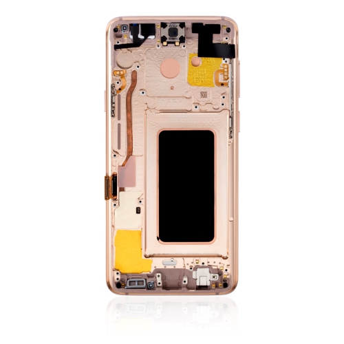 Replacement OLED Assembly With Frame Compatible For Samsung Galaxy S9 Plus (Sunrise Gold) by ESOURCE PARTS - Refurbished condition - Image 5