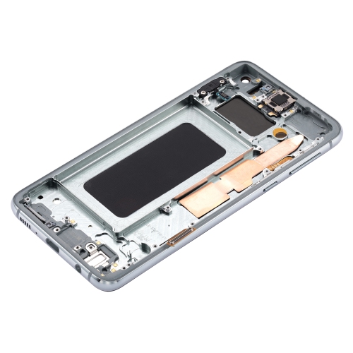 Replacement OLED Assembly With Frame Compatible For Samsung Galaxy S10E (Prism Green) by ESOURCE PARTS - Refurbished condition - Image 3