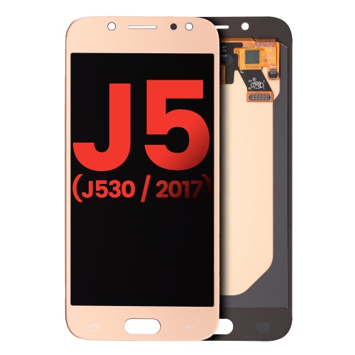 Replacement OLED Assembly Without Frame Compatible For Samsung Galaxy J5 / Pro / Duo (Aftermarket Plus) (Gold)